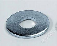 Washer for wood construction M10, white galvanized, DIN 440R