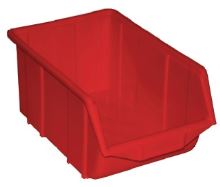 Plastová krabička 161mm červená