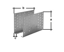 Jointing plate - perforated W 120x180x20x2 /S/ Jointing plate - perforated W 120x180x20x2 /S/