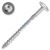 Wood construction screw wafer head 10x280 TX40 TVKS ZN