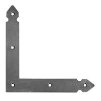 Corner hinge black, decorative Corner hinge black, decorative