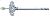 Chipboard screw wafer head 10x260