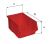 Plastová krabička 102mm červená