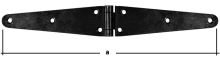 Rising hinge black Rising hinge black