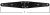 Rising hinge black