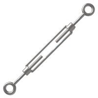 Turnbuckle M20, DIN 1480, oko oko, ZN