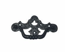 Cabinet handle black forged 115