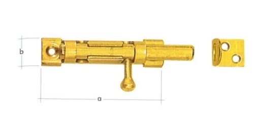 Decorative tower bolt
