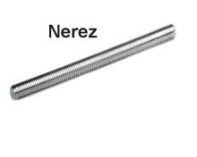 Threaded rods stainless steel A2 DIN 976, grade 4,8 - 1m (1)