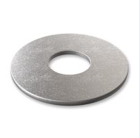Under rivet washer M6, white galvanized, DIN 9021