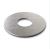 Under rivet washer M6, white galvanized, DIN 9021