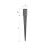 Fence post spike anchor, round